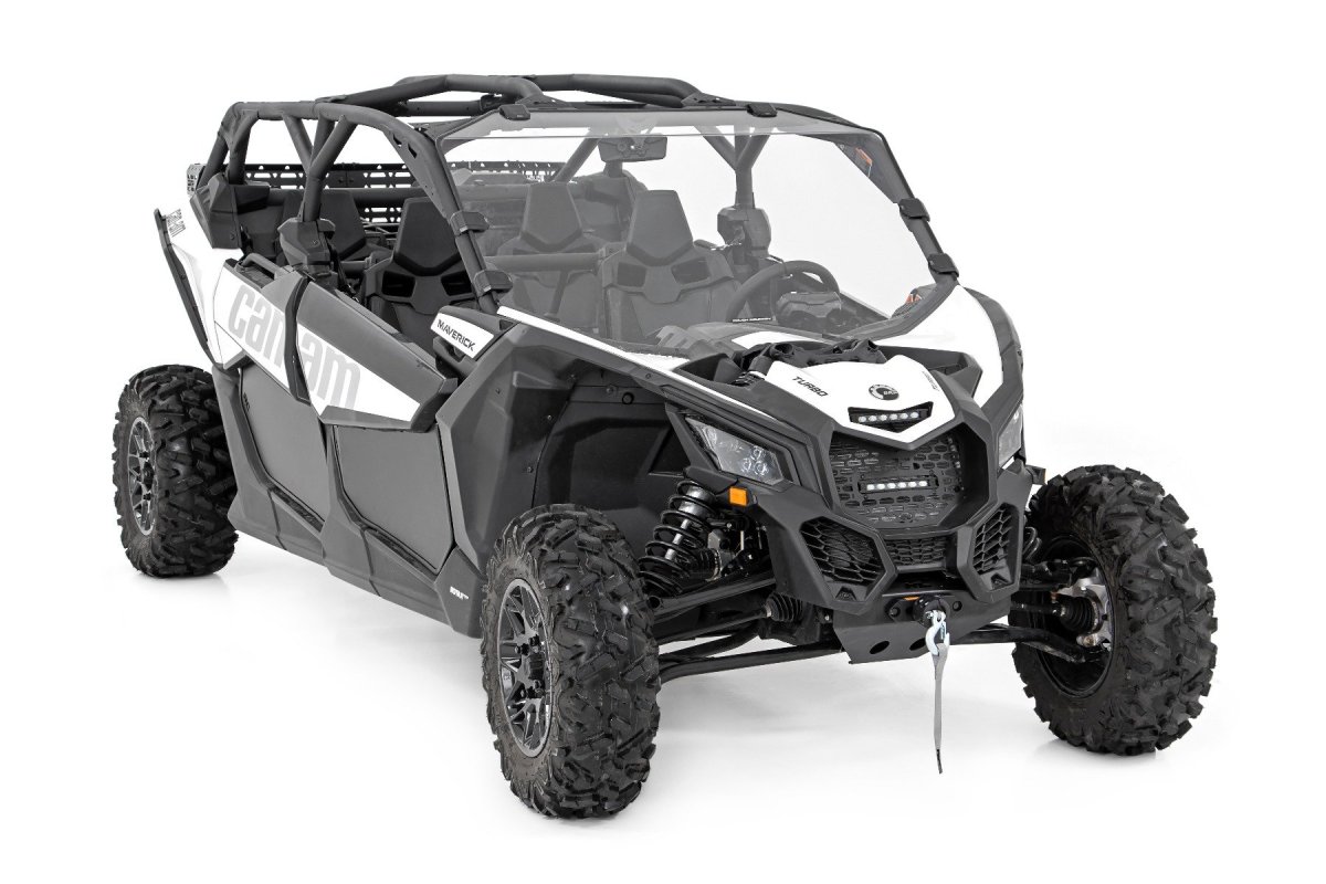 Can-Am Maverick X3 Max X ds Turbo RR LED Light Kit - Grille Mount - Rough Country - 6